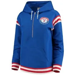 PINK By Victoria's Secret Women's PINK By Victoria's Secret Royal Texas Rangers Anorak Half-Zip Pullover Jacket -Minnesota Twins Shop DSCO1161592054 AJS9 ALT2