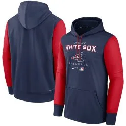 Nike Men's Navy/Red Chicago White Sox Authentic Collection Performance Hoodie