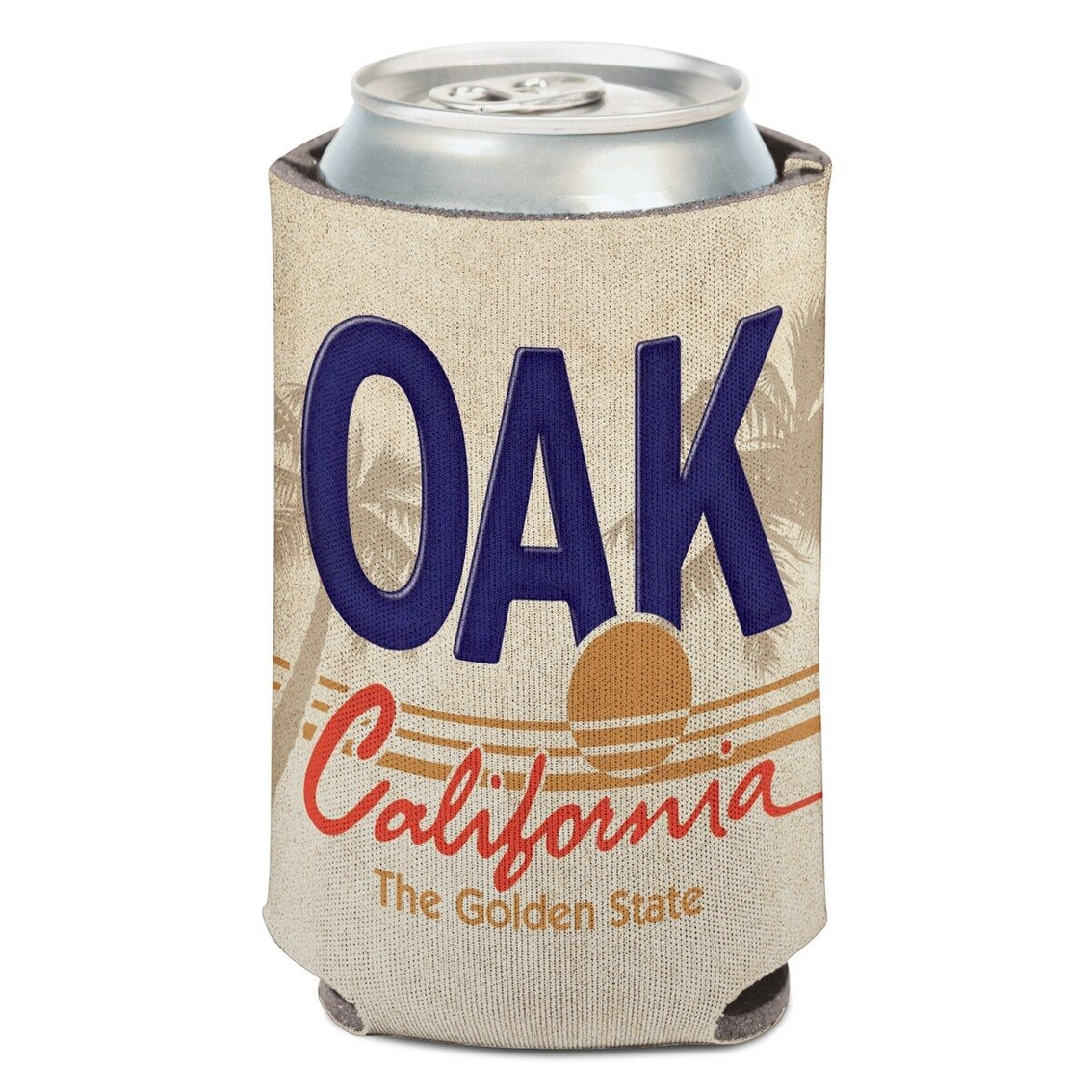 WinCraft Oakland Athletics 12oz. State Plate Can Cooler 3 WinCraft Oakland Athletics 12oz. State Plate Can Cooler - Image 3