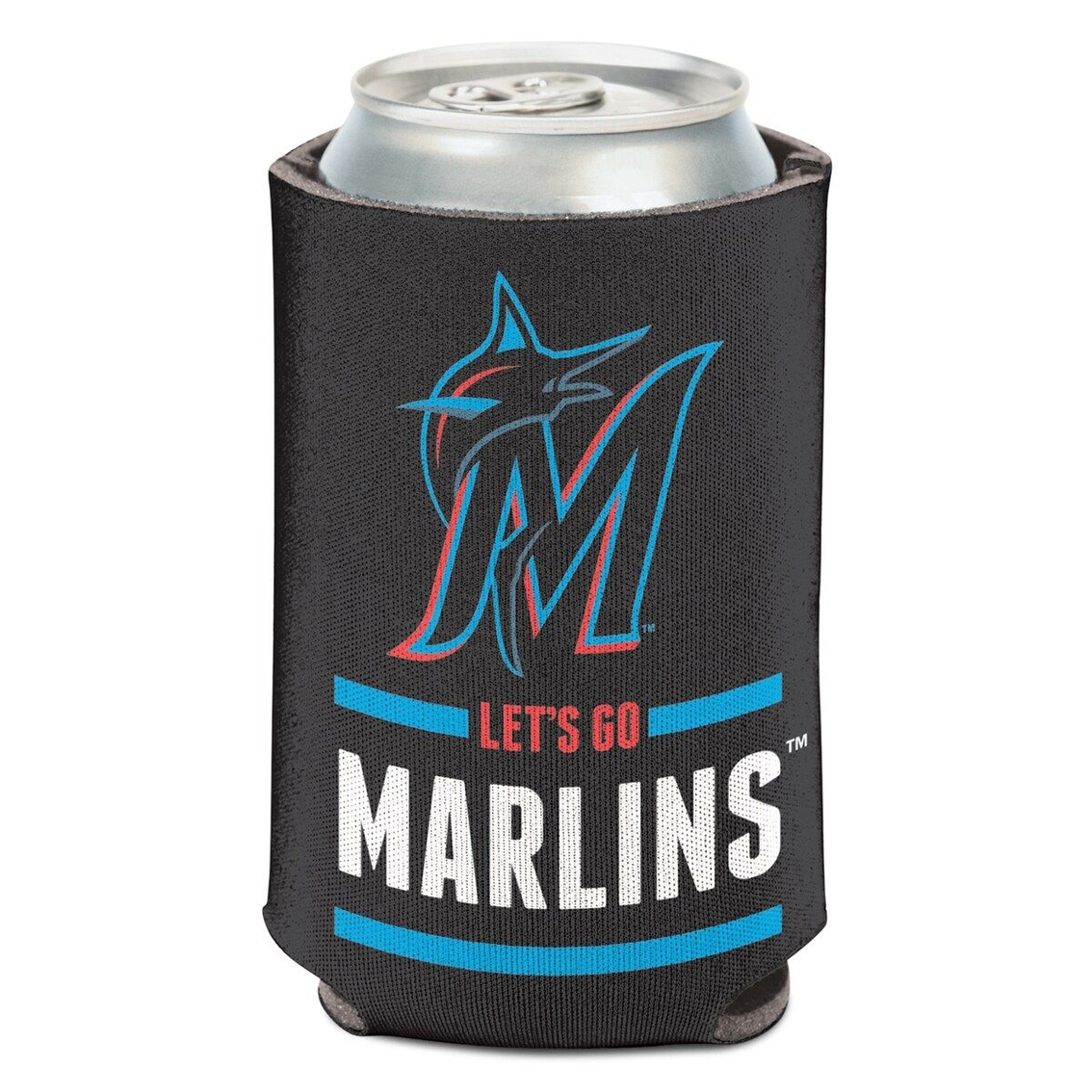 WinCraft Miami Marlins 12oz. Team Slogan Can Cooler 3 WinCraft Miami Marlins 12oz. Team Slogan Can Cooler - Image 3