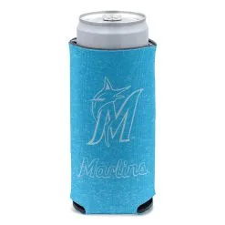 WinCraft Miami Marlins 12oz. Team Logo Slim Can Cooler -Minnesota Twins Shop DSCO1161606064 0000 ALT2