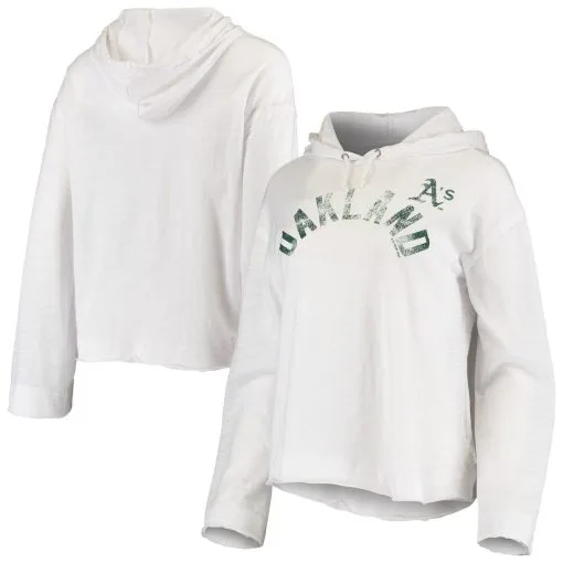 G-III Sports By Carl Banks Women's White Oakland Athletics Division Pullover Hoodie -Minnesota Twins Shop DSCO1161609724 3550