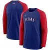 Nike Men's Royal/Red Texas Rangers Authentic Collection Pregame Performance Pullover Sweatshirt