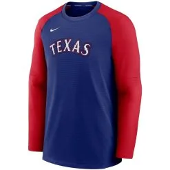 Nike Men's Royal/Red Texas Rangers Authentic Collection Pregame Performance Pullover Sweatshirt 6 Nike Men's Royal/Red Texas Rangers Authentic Collection Pregame Performance Pullover Sweatshirt -Minnesota Twins Shop DSCO1161615713 1350 ALT2
