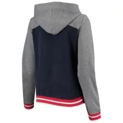 New Era Women's Navy Minnesota Twins French Terry Varsity Full-Zip Hoodie -Minnesota Twins Shop DSCO1161632129 1320 ALT3
