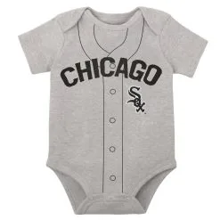 Outerstuff Infant White/Heather Gray Chicago White Sox Two-Pack Little Slugger Bodysuit Set -Minnesota Twins Shop DSCO1161637766 3550 ALT3