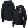 Soft As A Grape Women's Navy Minnesota Twins Line Drive Full-Zip Hoodie