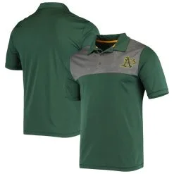 Fanatics Branded Men's Green Oakland Athletics Defender Polo