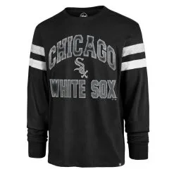 '47 Men's Black Chicago White Sox Irving Long Sleeve T-Shirt -Minnesota Twins Shop DSCO1161639722 1007 ALT2