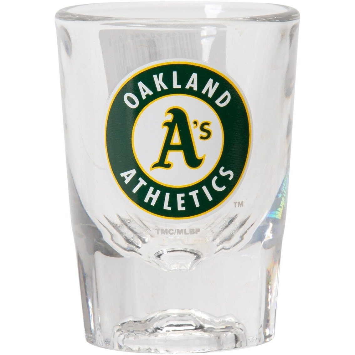 The Memory Company Oakland Athletics 2oz. Fluted Collector Shot Glass 1 The Memory Company Oakland Athletics 2oz. Fluted Collector Shot Glass