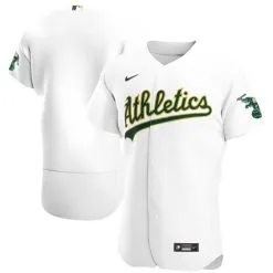 Nike Men's White Oakland Athletics Home Authentic Team Jersey