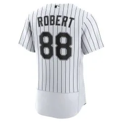 Nike Men's Luis Robert White/Black Chicago White Sox Home Authentic Player Jersey -Minnesota Twins Shop DSCO1161643514 3550 ALT3