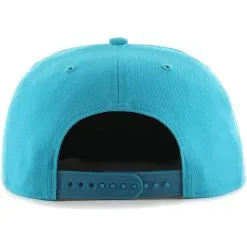 '47 Men's Teal Miami Marlins Cooperstown Collection 1993 Inaugural Year Sure Shot Captain Snapback Hat -Minnesota Twins Shop DSCO1162025743 1380 ALT3